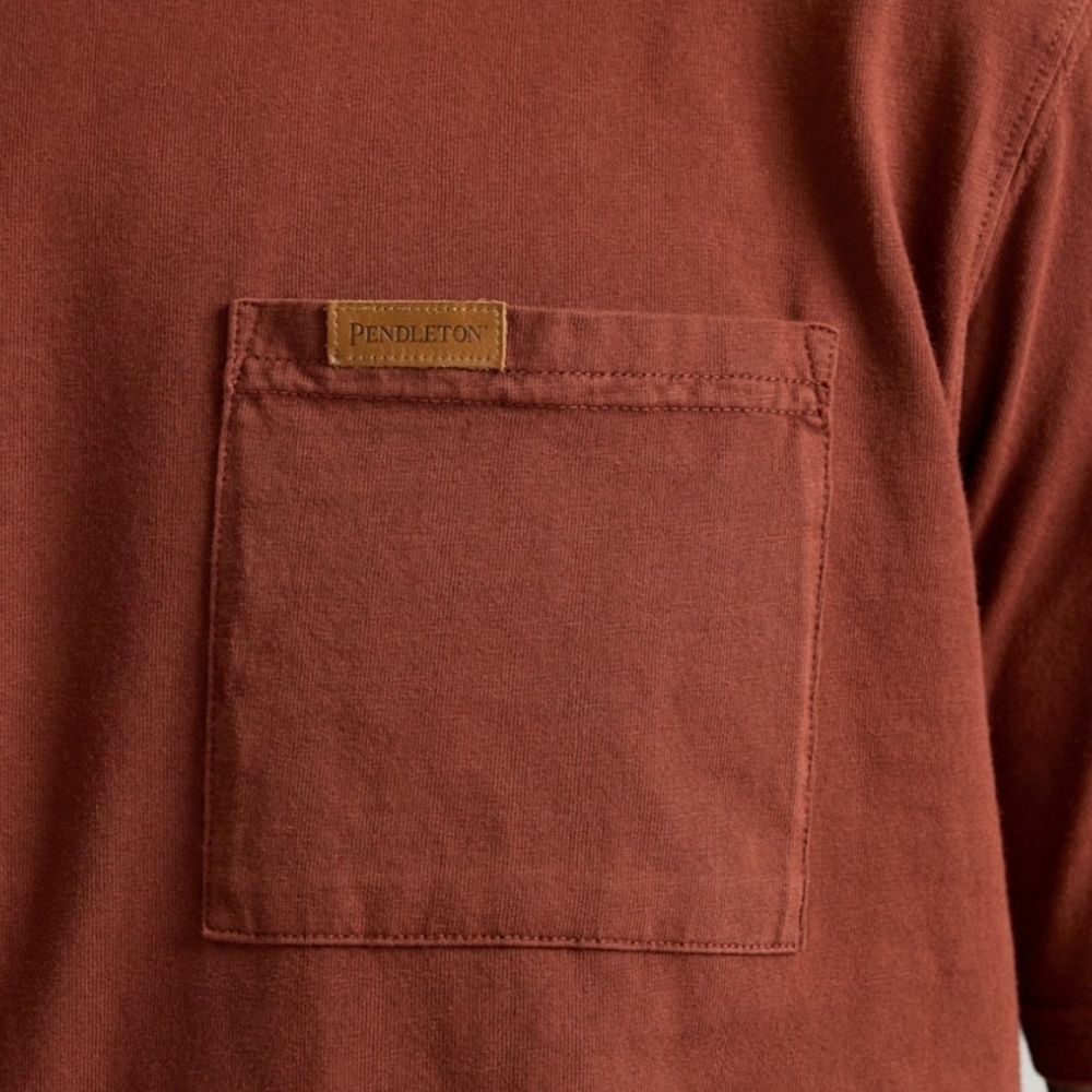 Pendleton Deschutes Rust Long Sleeve Shirt